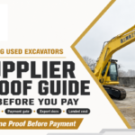 Used Excavator Supplier Guide: Vet Suppliers Before You Pay