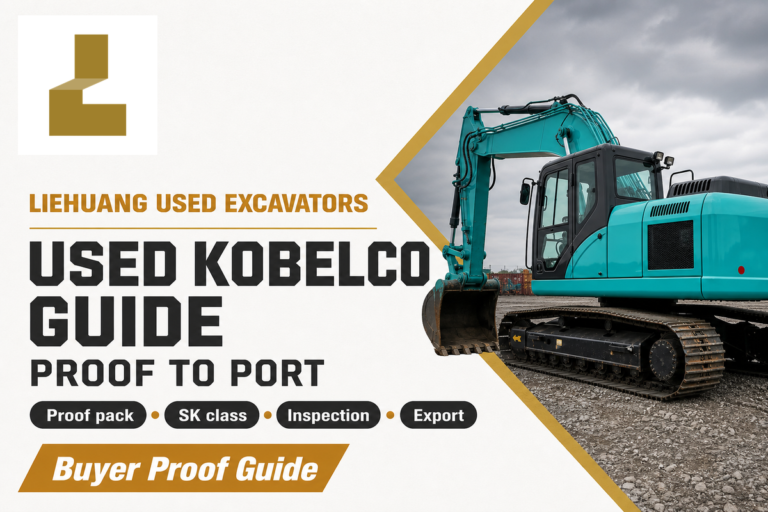 Used Kobelco Excavators: SK55-SK350 Buying Guide