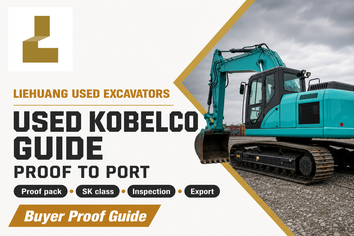Used Kobelco Excavators: SK55-SK350 Buying Guide