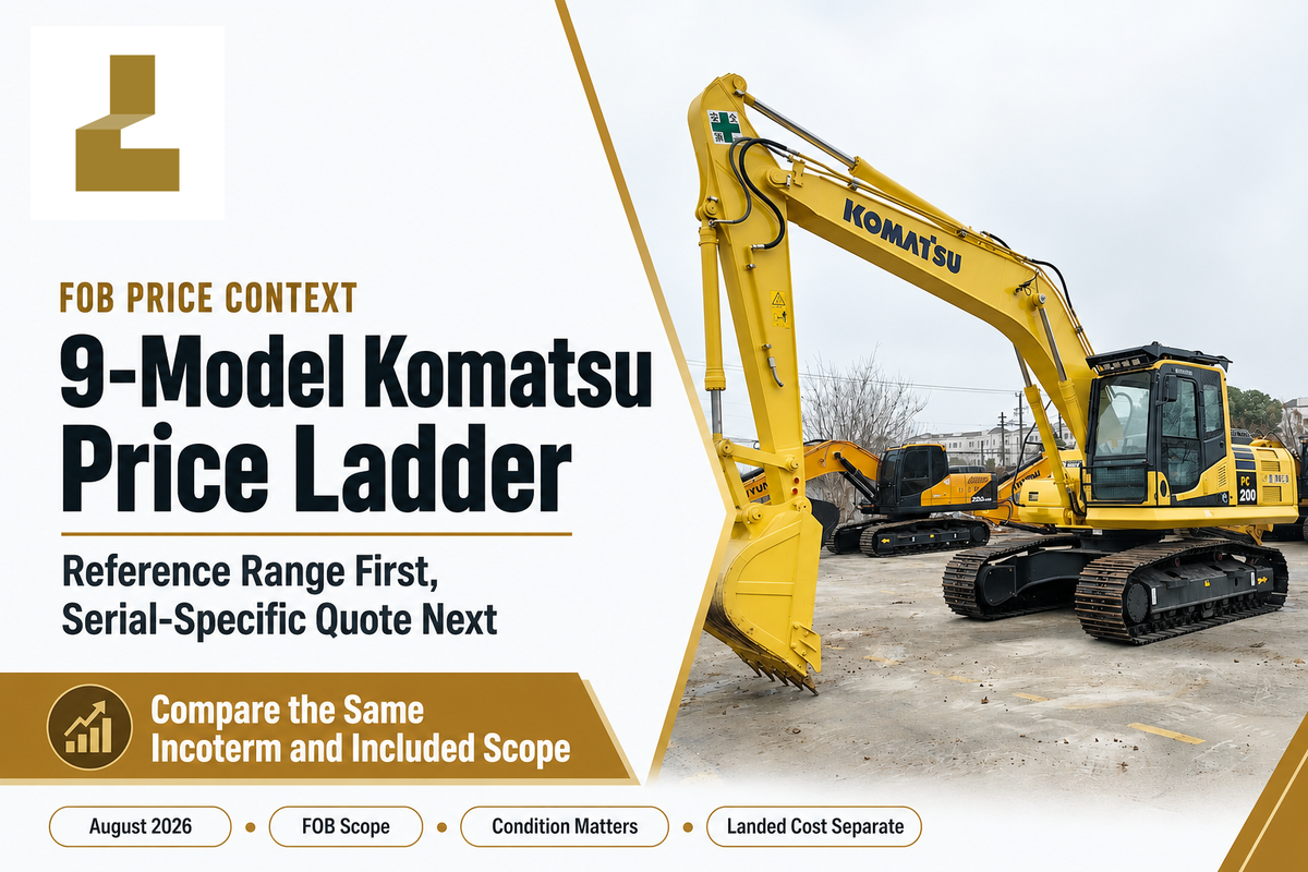 The Complete Guide to Buying a Used Komatsu Excavator The Complete Guide to Buying a Used Komatsu Excavator