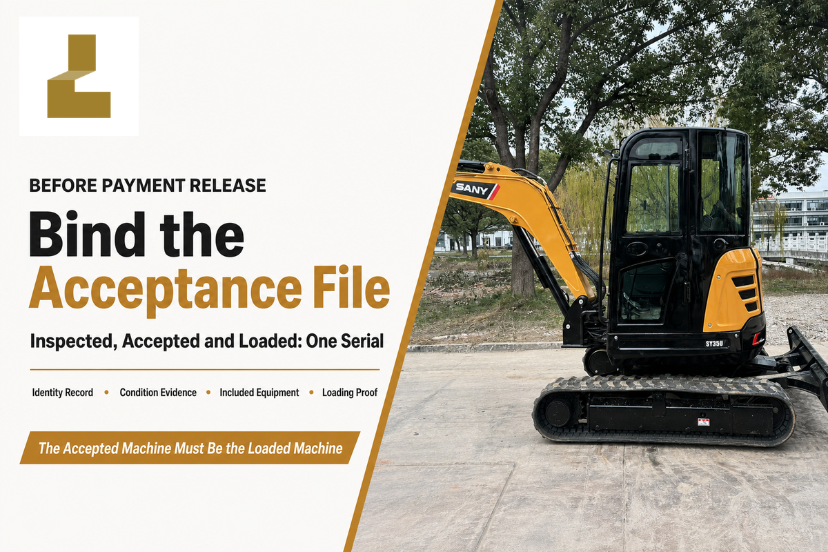 7. Bind the Acceptance File to the Serial Before Payment — Liehuang