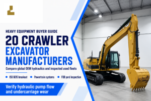 20 Best Crawler Excavator Manufacturers: 2026 Buyer Guide