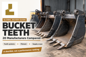 Excavator Bucket Teeth Manufacturers: 20 Global Options
