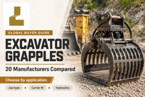Excavator Grapple Manufacturers: 20 Global Options