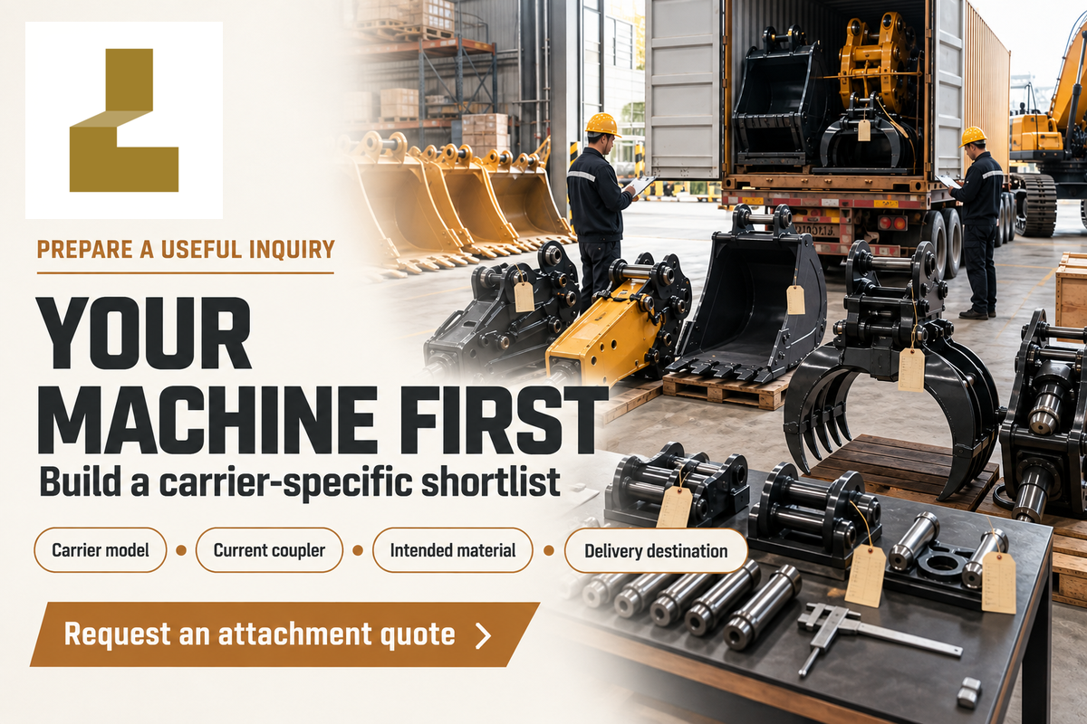Provide machine, mounting, material and destination details for a carrier-specific quotation.