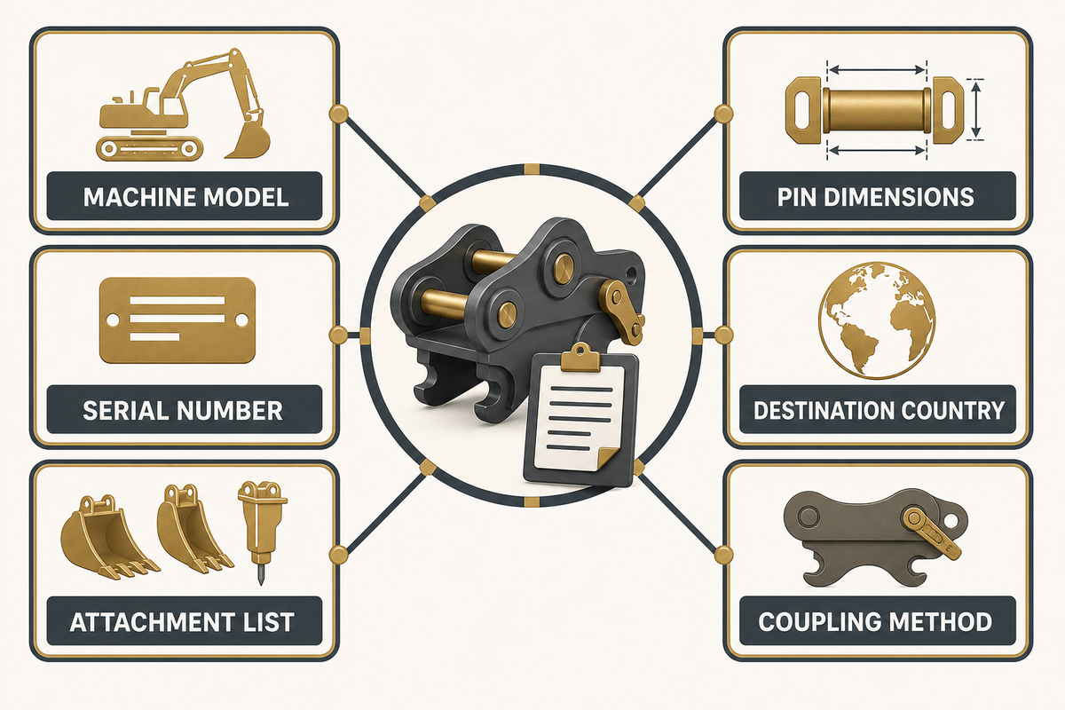 Need a Coupler Matched to a Used Excavator? — Liehuang
