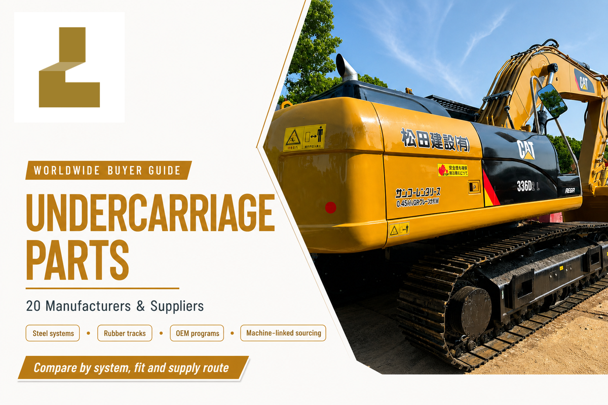 Best Excavator Undercarriage Parts Manufacturers & Suppliers